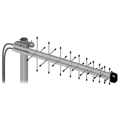 GSM/DSC/UMTS/HSDPA MIMO Logarithmische Antenne (mit 10m Kabel + SMA Stecker)